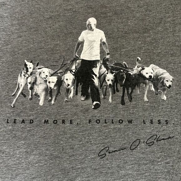 Sean O’Shea “The Pack Follows” Grey T-Shirt — Size S - Picture 4 of 5